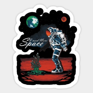 More Space Sticker